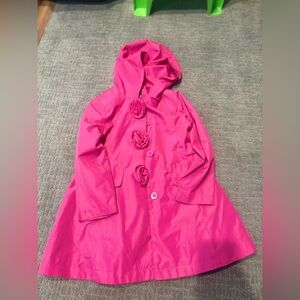 Rothschild Vibrant Pink Kids Raincoat